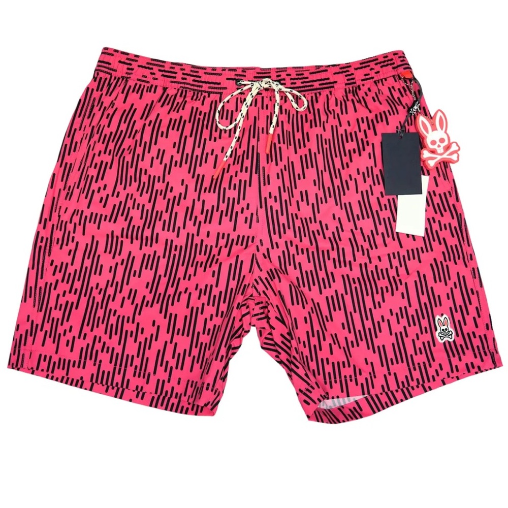 Psycho Bunny Pink Men's Swim Trunks Brand New with tags